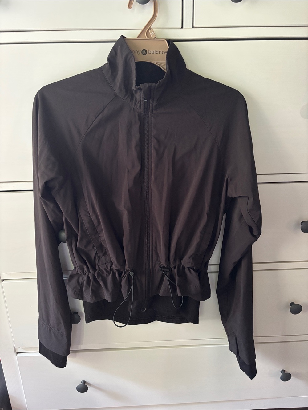 Classic Black Women's Zip-Up Bomber Jacket